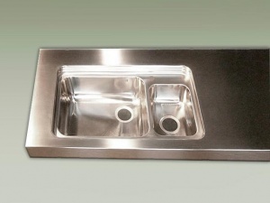 piani cucina inox